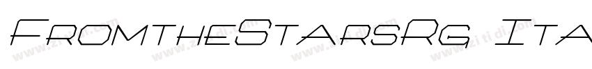 FromtheStarsRg Itali字体转换